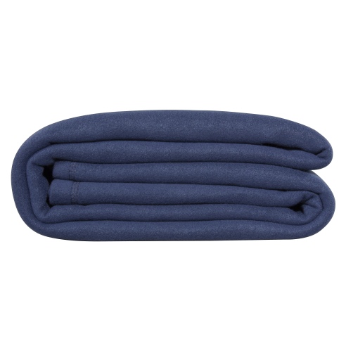 Couverture polaire chaude Bleu Marine Couverture polaire chaude Bleu Marine