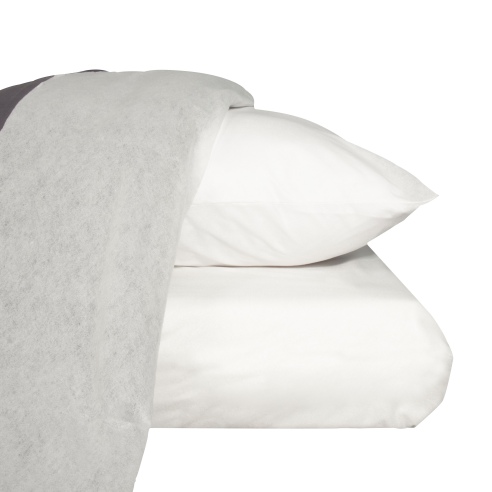 Drap plat jetable long séjour