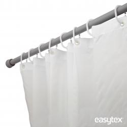 Rideau douche avec crochets