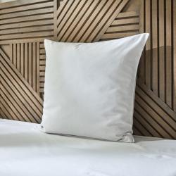 Taie oreiller lavable confort polycoton blanche Easytex