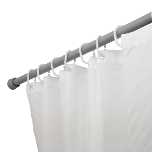 Rideau douche avec crochets Rideau douche avec crochets