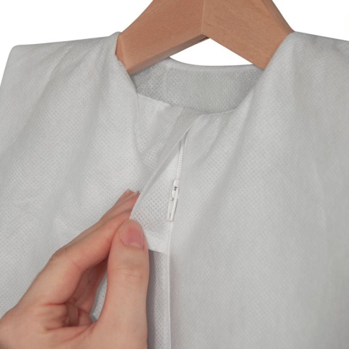 Zoom fermeture éclair turbulette Eco Easytex Zoom fermeture éclair turbulette Eco Easytex