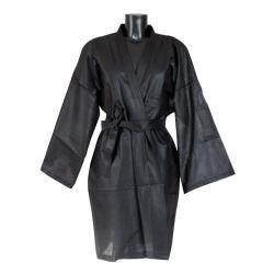 Peignoir jetable noir Easytex