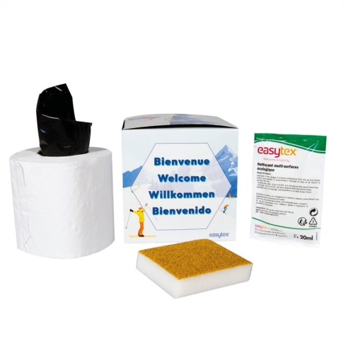 Kit d'accueil ménage montagne - 4 composants