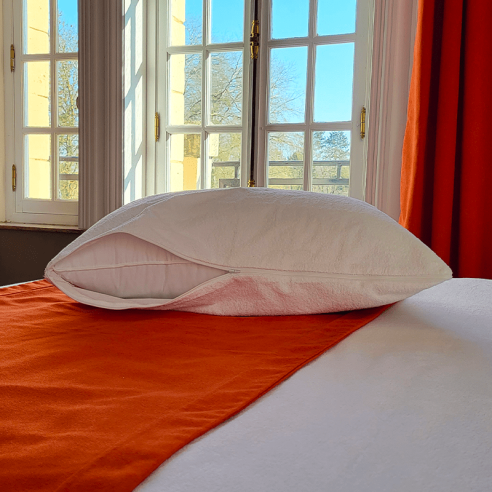 Rénove oreiller imperméable lavable Blanc Rénove oreiller imperméable lavable Blanc