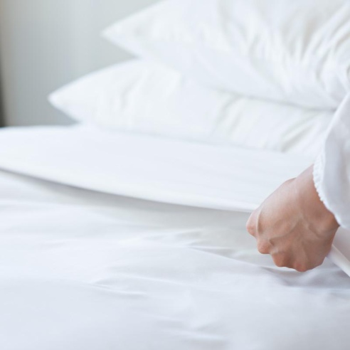 Drap plat polycoton confort