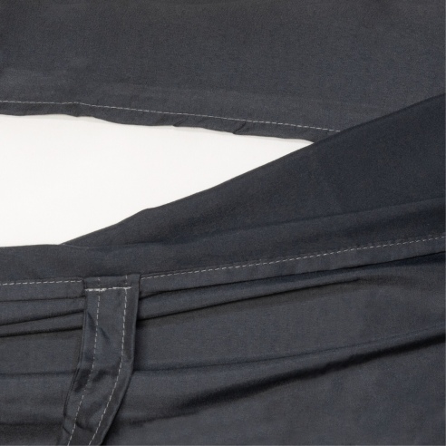 Housse de rangement oreiller Gris Housse de rangement oreiller Gris