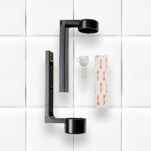 Support Mural Adhésif Pour Flacon Distributeur