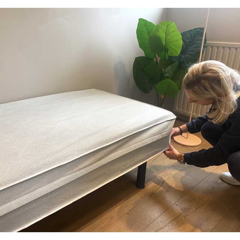 RENOVE MATELAS AMOVIBLE GRIS 90x190cm - Société de Fournitures