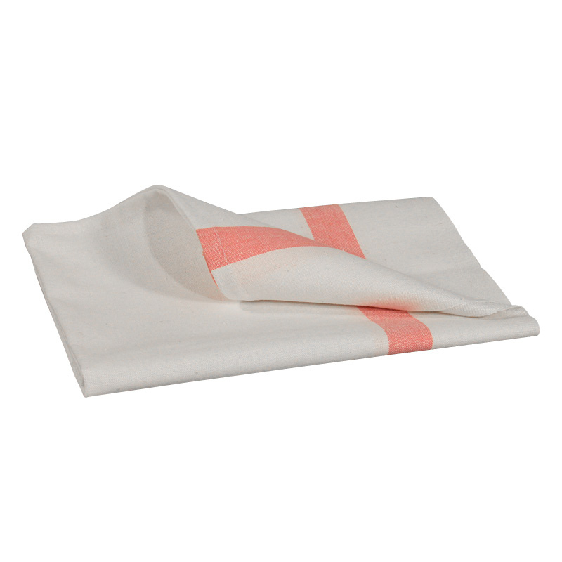 BARBONS Lot De 6 Torchons De Cuisine Professionnels 50x70 Cm - 100% Coton Gris