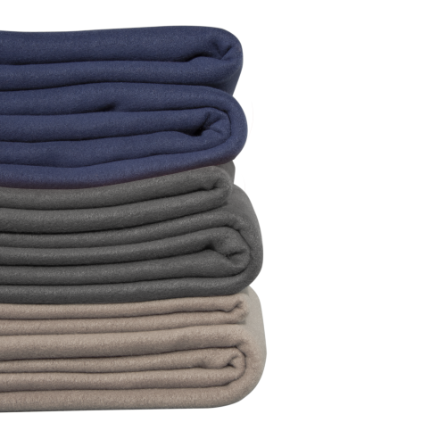 Couverture polaire bleue marine Couverture polaire bleue marine