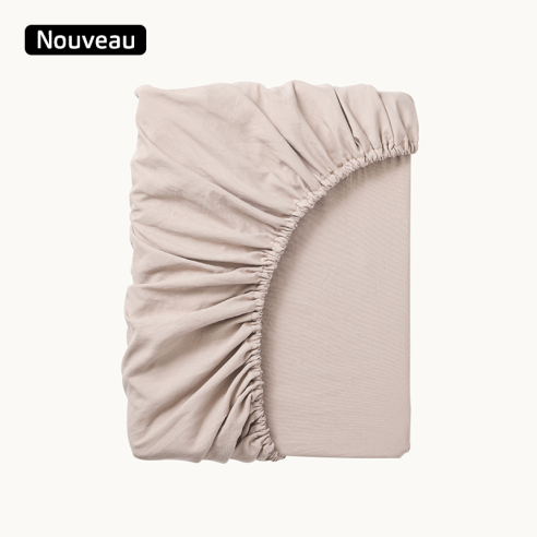Drap Housse Microfibre Beige ZEN Drap Housse Microfibre Beige ZEN