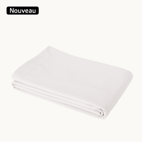 Drap Plat microfibre Blanc ZEN Drap Plat microfibre Blanc ZEN