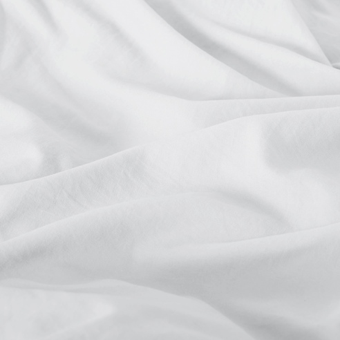 Drap Plat microfibre Blanc ZEN Drap Plat microfibre Blanc ZEN