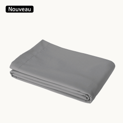 Drap Plat Microfibre Gris ZEN