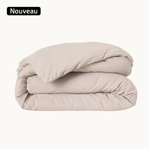 Housse de Couette Microfibre Beige ZEN Housse de Couette Microfibre Beige ZEN