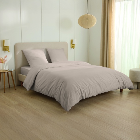 Parure de Lit 2 personnes Microfibre - Housse de Couette ZEN Parure de Lit 2 personnes Microfibre - Housse de Couette ZEN
