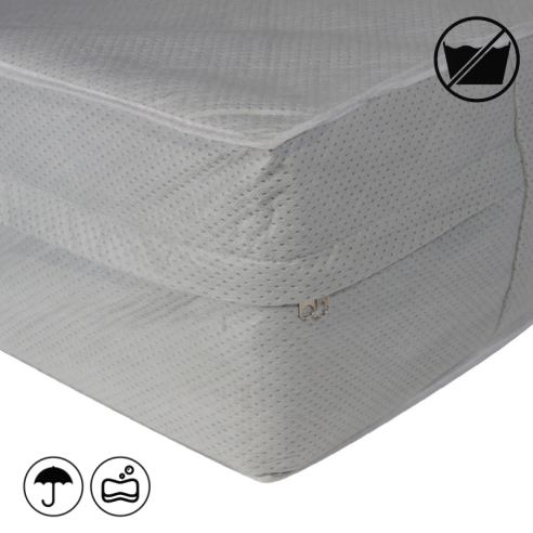 Rénove Matelas imperméable lessivable Noé Gris clair Rénove Matelas imperméable lessivable Noé Gris clair
