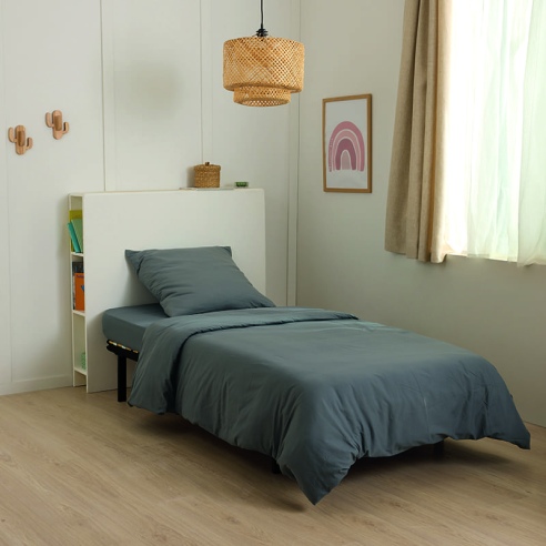 Parure de Lit 1 personne microfibre - Housse de Couette ZEN Parure de Lit 1 personne microfibre - Housse de Couette ZEN