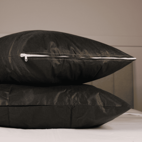 Rénove Oreiller Imperméable Gris sans lavage ambiance