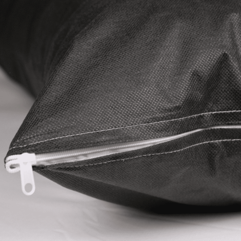 Rénove Oreiller Imperméable Gris zoom zip de fermeture