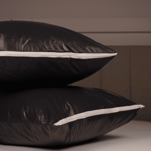 Rénove oreiller lessivable à l'éponge GRIS ambiance