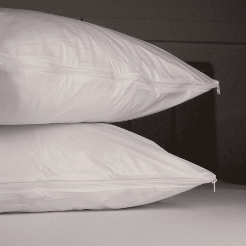 Rénove oreiller lessivable imperméable blanc ambiance