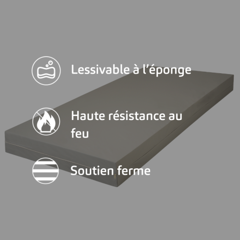 MATELAS MOUSSE LESSIVABLE ENERGY 35R