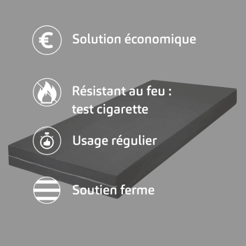 Matelas Mousse DIAMOND 35kg/m³