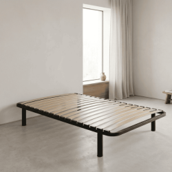 Sommier GENET cadre métallique à lattes