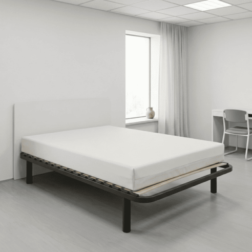 Matelas pour les collectivités anti feu M1 en mousse avec housse déhoussable Matelas pour les collectivités anti feu M1 en mousse avec housse déhoussable
