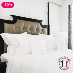 Parure de lit percale de coton confort plus