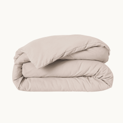 Housse de Couette Microfibre Beige ZEN