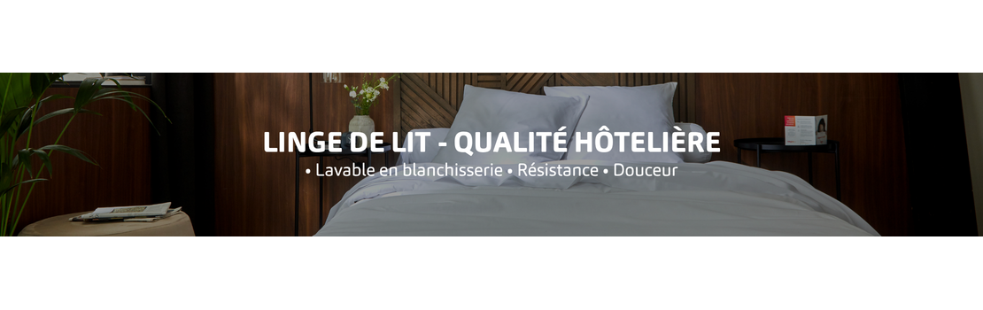 Linge de Lit Professionnel : Du drap plat à la taie | Easytex