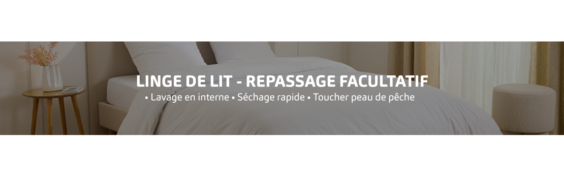 Linge de lit professionnel sans repassage | Easytex