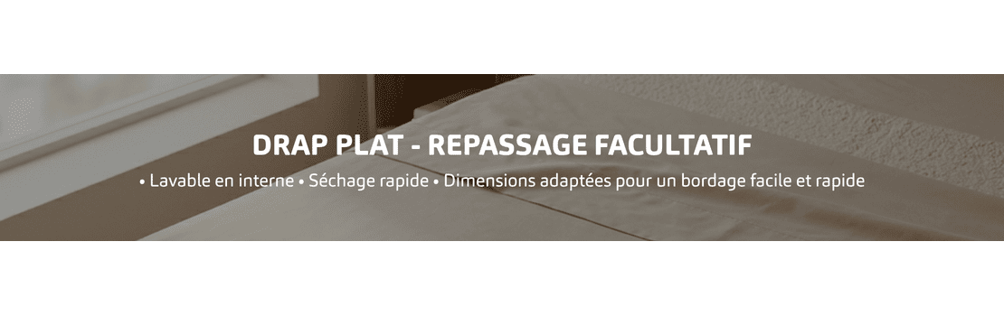Drap Plat Microfibre Zen | Easytex