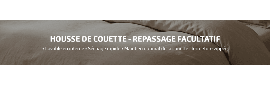 Housse de Couette en Microfibre Zen professionnel | Easytex